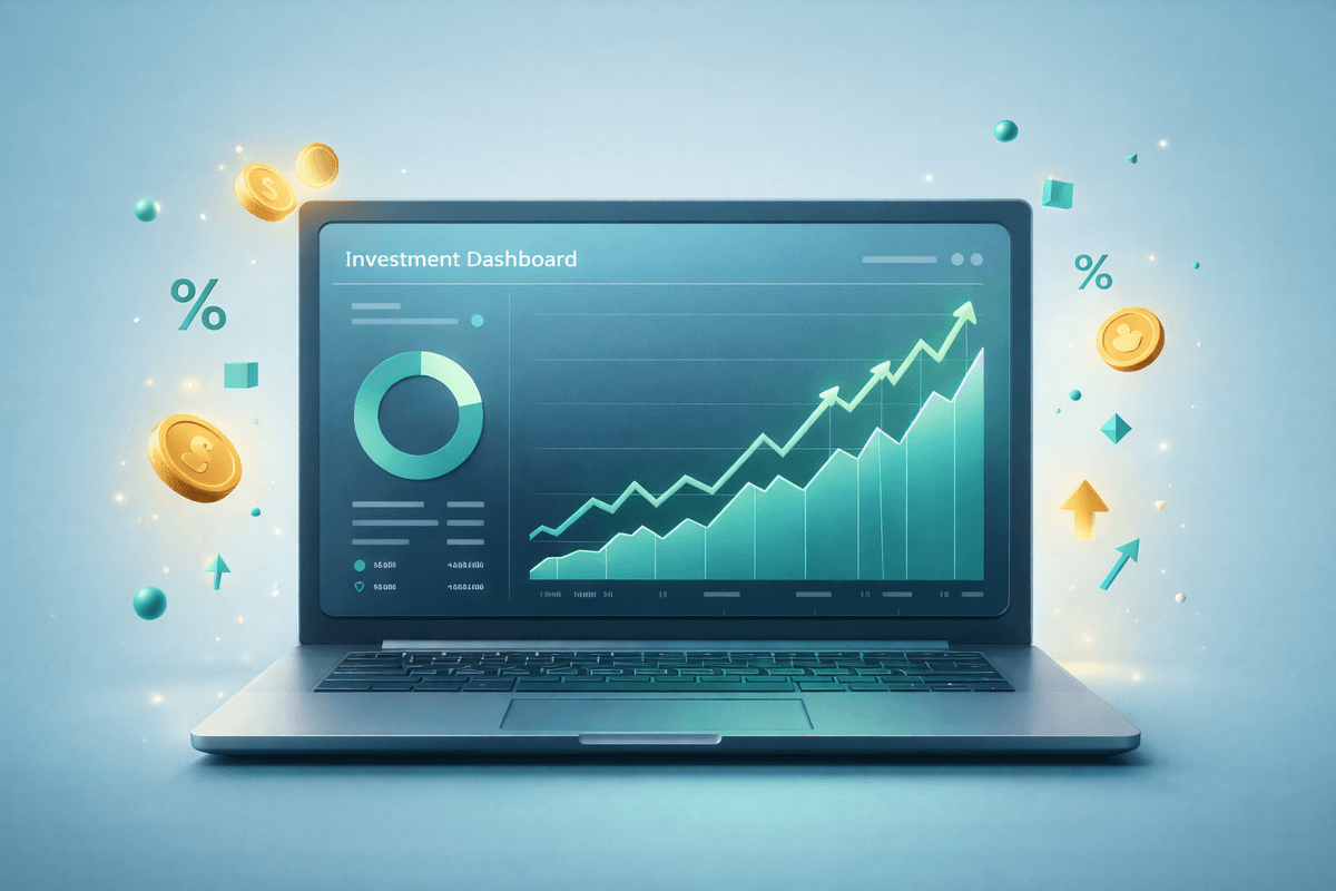 SIP Calculator showing investment growth projections